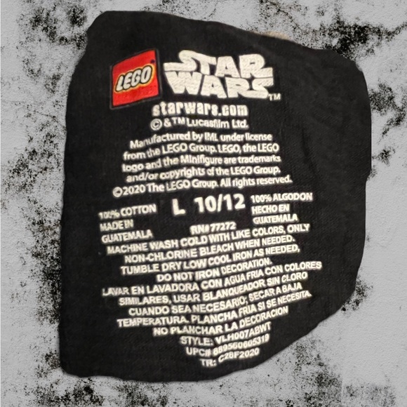 Lego Star Wars Youth Shirt Size 10/12 - Picture 3 of 3